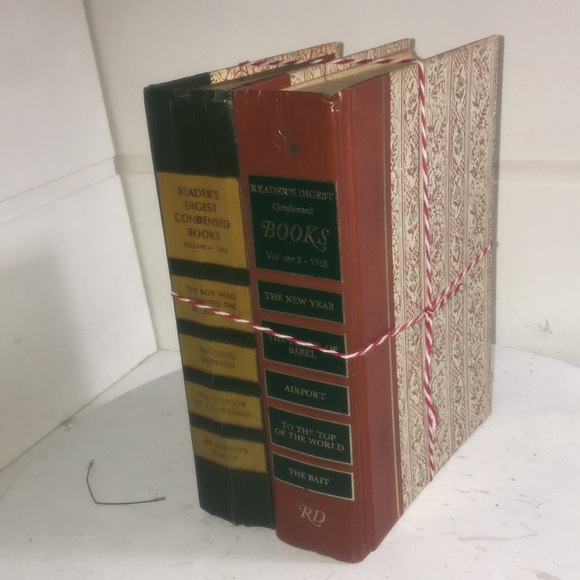 Vintage cloth bound book stacks (2) - Picture 2 of 8